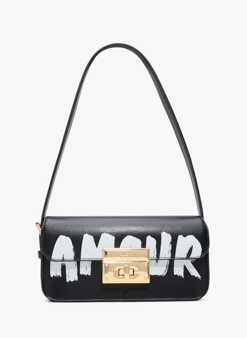 الدو AMANDY Black Women Shoulder Bag