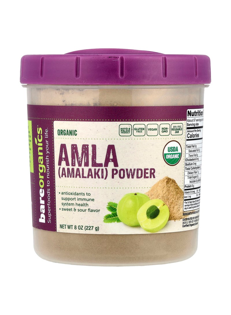 Organic Amla Powder, 8 oz (227 g)