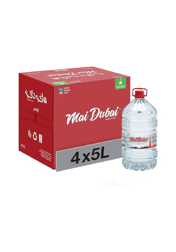 Mai Dubai Water, 4x5 litre, UAE