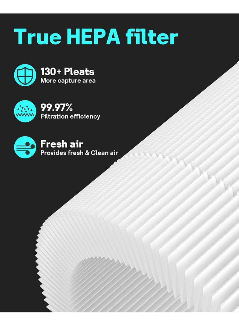 M.A&F's Core 600S Air Purifier 3-in-1 Replacement Filter, Core 600S-RF, 1Pack, White - Image 3