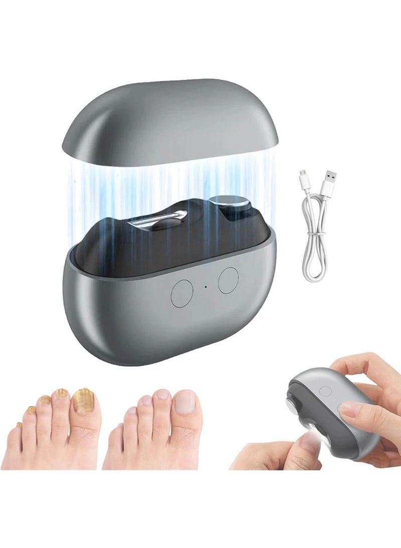اترجسز مقص الأظافر - 2026 Yosody EasyClip مقص أظافر ذكي للمسنين، أداة عناية بالأظافر الكهربائية مع إضاءة LED، مقص أظافر أقدام غير مؤلم لليشاقات السميكة، التهاب المفاصل، وانخفاض الرؤية. - Image 1