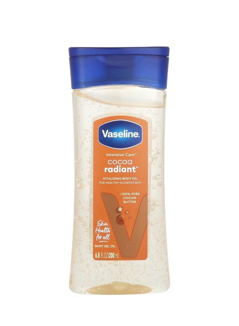 Vaseline Intensive Care Cocoa Radiant Vitalizing Body Oil 6.8 fl oz (200 ml) - Image 1