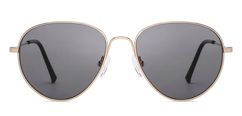 جون جاكوبس JJ Tints Full Rim Round Frame Polarized &amp; UV Protected Sunglasses JJ S13871 - 54mm - Gold