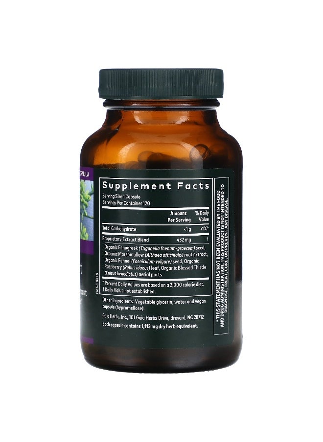 Gaia Herbs - Gaia Herbs, Lactation Support, 120 Vegan Liquid Phyto-Caps - Image 1