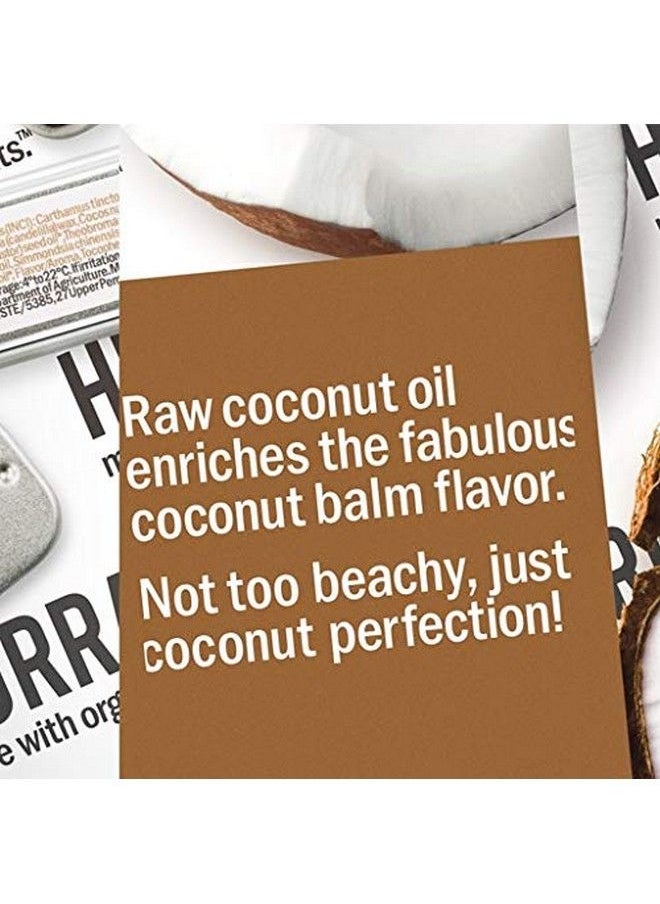 Hurraw! Coconut Mint Vanilla Lip Balm Slim Slider Tins 3 Pack Bundle: Organic Certified Vegan Cruelty and Gluten Free NonGMO All Natural Ingredients Bee Shea Soy and Palm Free Made in USA  - Image 5