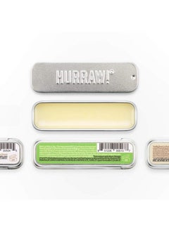 Hurraw! Coconut Mint Vanilla Lip Balm Slim Slider Tins 3 Pack Bundle: Organic Certified Vegan Cruelty and Gluten Free NonGMO All Natural Ingredients Bee Shea Soy and Palm Free Made in USA  - Image 3