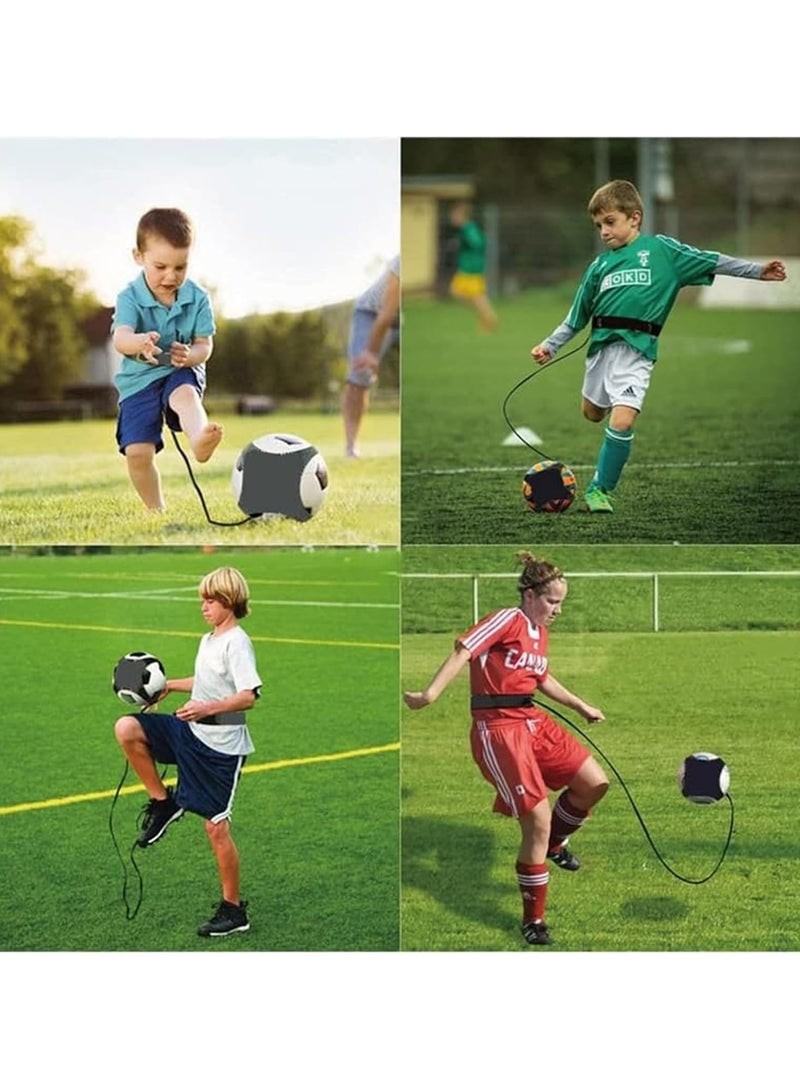 PYC Football Kick Trainer with Adjustable Training Belt, Hands-Free Solo Soccer Trainer Equipment for Kids Adults  - Image 5