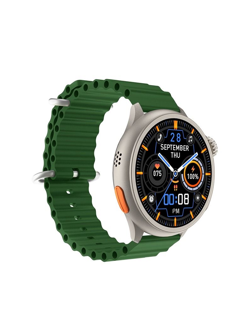 AROAQ Sport Smartwatch Bluetooth Call Waterproof Checks Heart Rate Blood Oxygen Fitness Tracker - Image 1