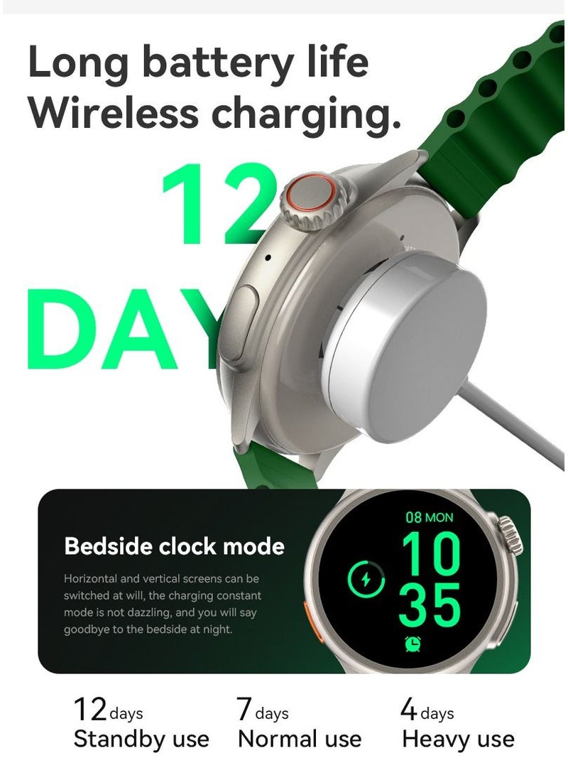 AROAQ Sport Smartwatch Bluetooth Call Waterproof Checks Heart Rate Blood Oxygen Fitness Tracker - Image 3