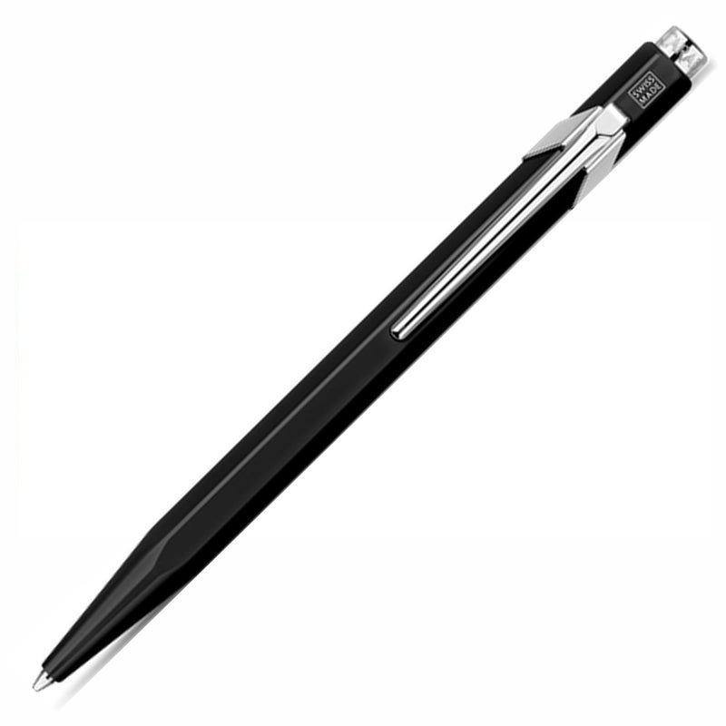 Caran d'Ache 849 Metal Range Ball Pen - Black with Black Cartridge