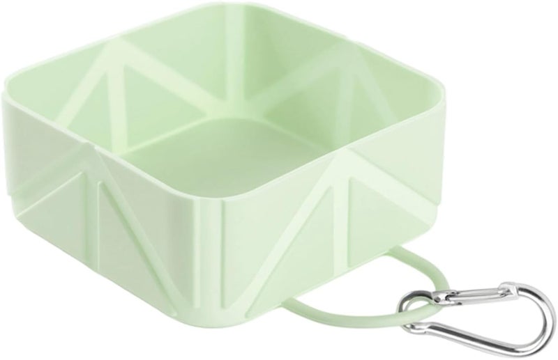 Leakproof Foldable Pet Bowl Locking Clip Portable Design for Dogs Travel Hiking Outdoor Activities Dog Locking Clip Pet Travel Puppy Waterer Dog - Image 1