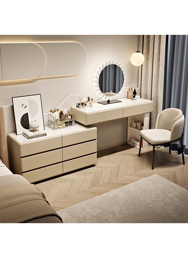 keke Elegant and Efficient Smart Dressing Table for Contemporary Living Spaces with LED Mirror  - Image 1