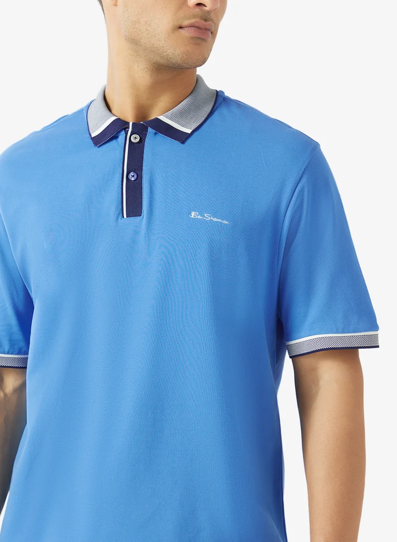 Ben Sherman  Essential Jacquard Polo for Men | Best Price UAE