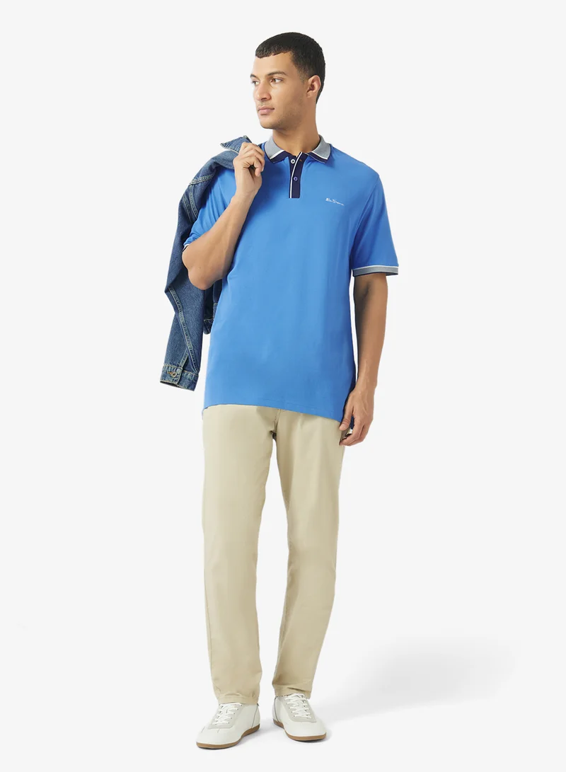 Ben Sherman  Essential Jacquard Polo for Men | Best Price UAE