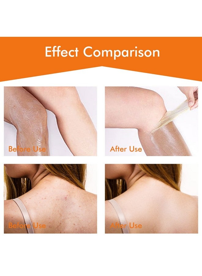 YAFUSIPE Peel Off Face Mask Vitamin C Peel Off Mask, Blackhead Mask Peel Off Gentle Exfoliating Mask Blackhead Remover Mask, Poreless Deep Cleanse Mask Hand Mask for Brightening Face Arms Neck -100ML/3.4 FLOZ - Image 2