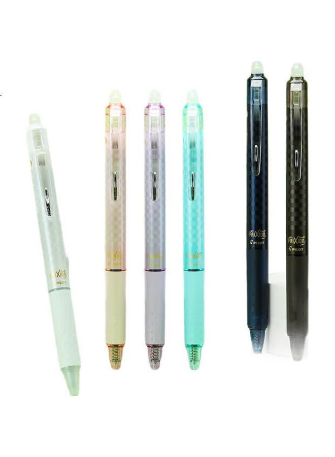 Pilot Erasable Pen - Retractable Gel Pen With Temperature Control For Students And Office Use Lfbk-23Ef 0.5 Light Blue Grid/Black - Image 3