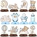 Outego Balloon Bear Party Centerpiece Set Teddy Bear Honeycomb Birthday Decorations and Bear Table Toppers for Kids BearThemed Birthday and Baby Shower Table Decor - Image 3
