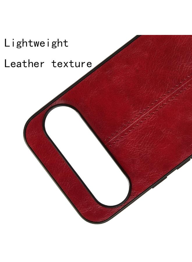 S-TOP Case For Google Pixel 9 Sewing Cow Pattern Skin PC + PU + TPU Phone Case - Image 5