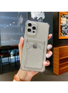 Clear Wallet Case Compatible for iPhone 15 Pro