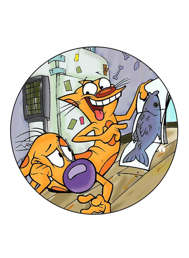 RKN Cat and dog Printed Fridge Magnet Multicolour - Image 2