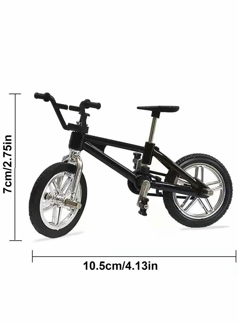 SYOSI 18 Pieces Mini Finger Toys Set Skateboards for Kids Bikes Tiny Swing Board with Replacement Wheels and Tools Fingertip Movement Party Favors Ages 6 up - Image 3