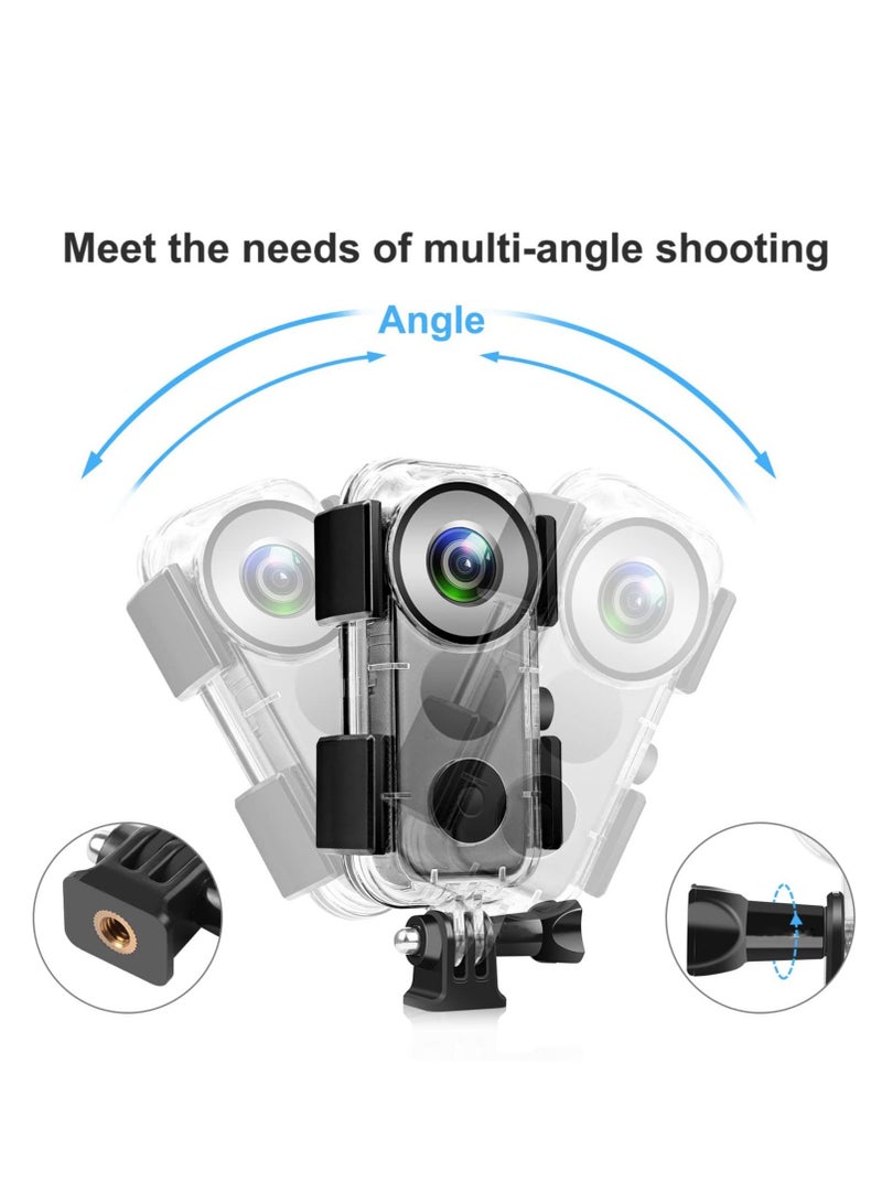 Waterproof Case Housing Dive Case for Insta360 ONE X2 Action Camera Waterproof Up to 30m for Diving Snorkeling Swimming  - Image 3