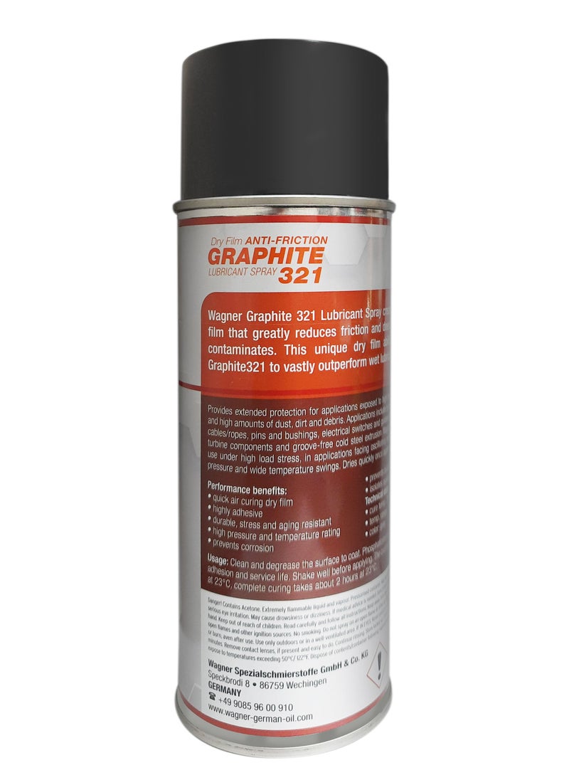 Wagner - ANTI-FRICTION GRAPHITE LUBRICANT SPRAY 321 - Image 1