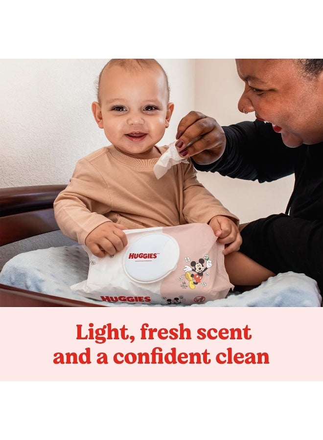 Huggies Simply Clean Fresh Scent Baby Wipes, 3 Flip-Top Packs of 64 (192 Wipes Total), Packaging May Vary - Image 2