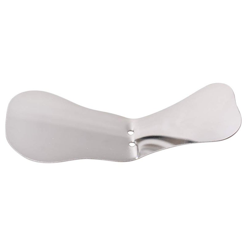 Angzhili 1 piece Dental Photography Mirrors Dental Orthodontic Mirror Stainless Steel Single Sided Photographic Occlusal MirrorBendable Dental Oral Mirror IntraOral ReflectorD type