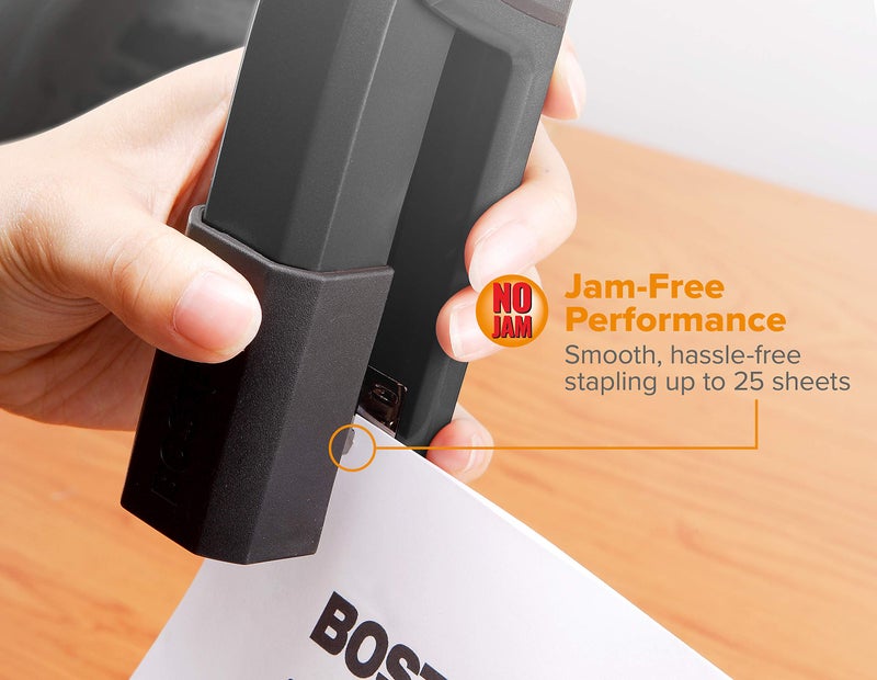 Bostitch Office Epic Metal 3 in 1 Stapler, 25 Sheet Capacity, Includes 210 Staples in Staple Storage Compartment & Integrated Remover, - Image 5