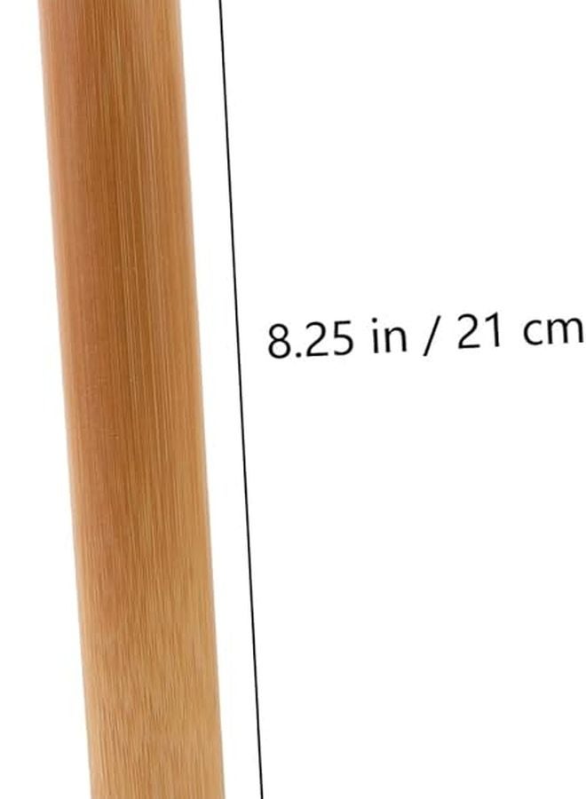 Disposable Bamboo Toothbrush 3 Pack Travel Toothbrush Set Random Colors - Image 5