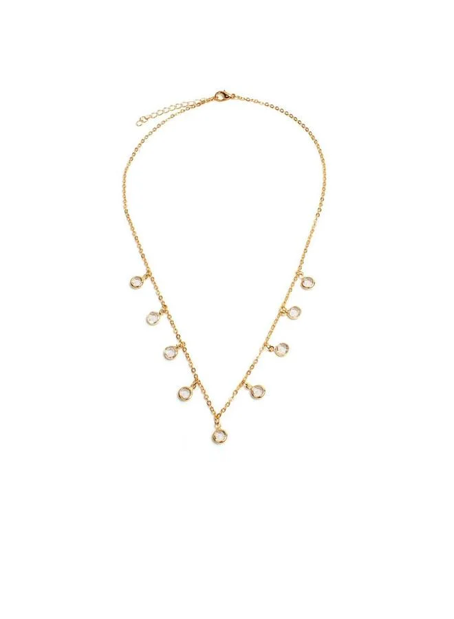 تايك تو قلادة متدلية بقرص دائري