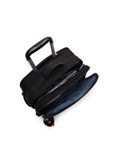 kipling حقيبة كيبلينغ نيو ستوريا ذات العجلات الكبيرة - أسود حقيقي  - Image 3
