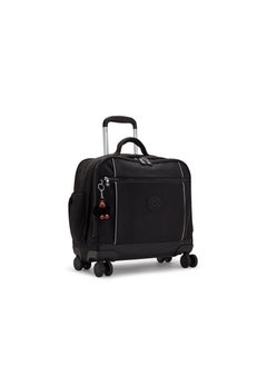 kipling حقيبة كيبلينغ نيو ستوريا ذات العجلات الكبيرة - أسود حقيقي  - Image 4