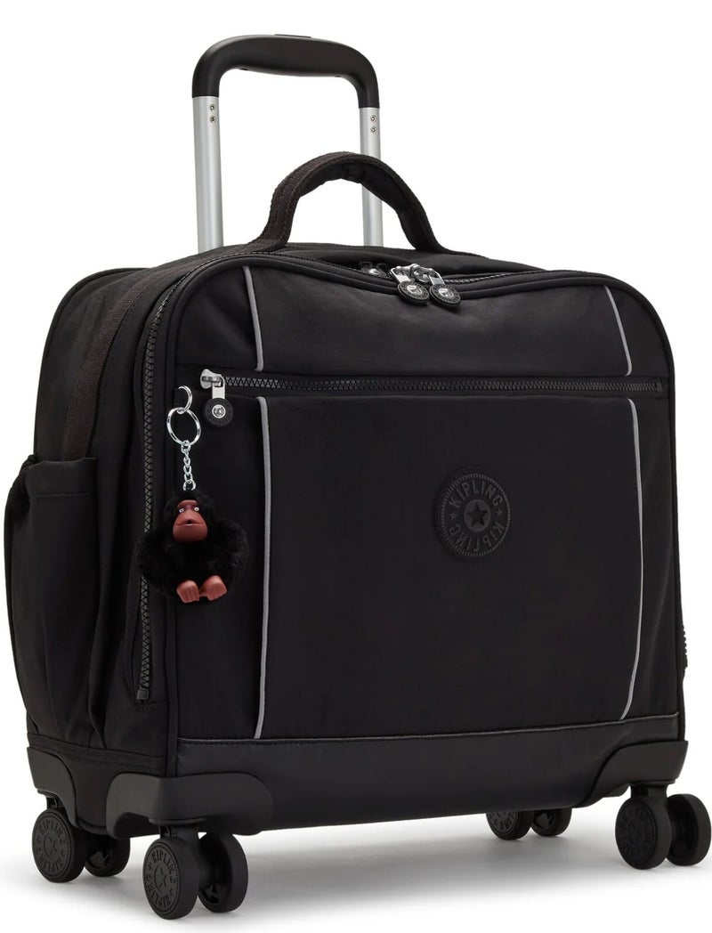 كيبلينغ حقيبة ستوريا بعجلات كبيرة - أسود داكن - Image 4