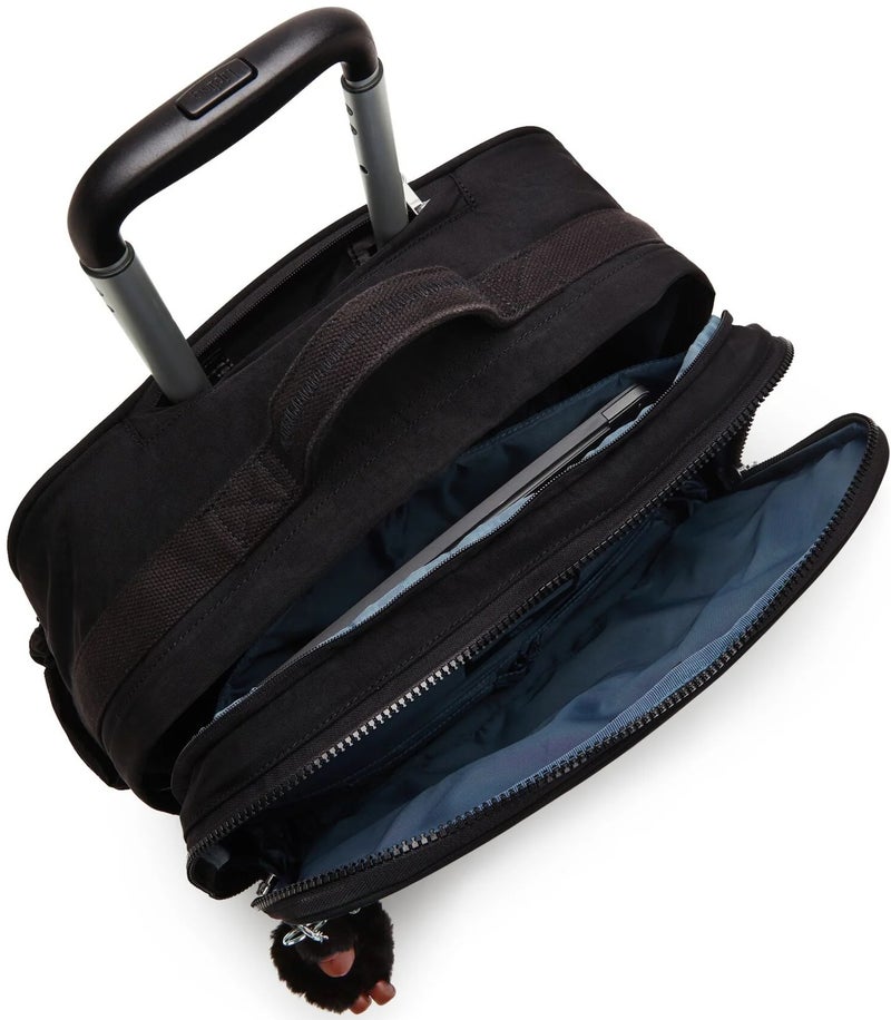 كيبلينغ حقيبة ستوريا بعجلات كبيرة - أسود داكن - Image 3