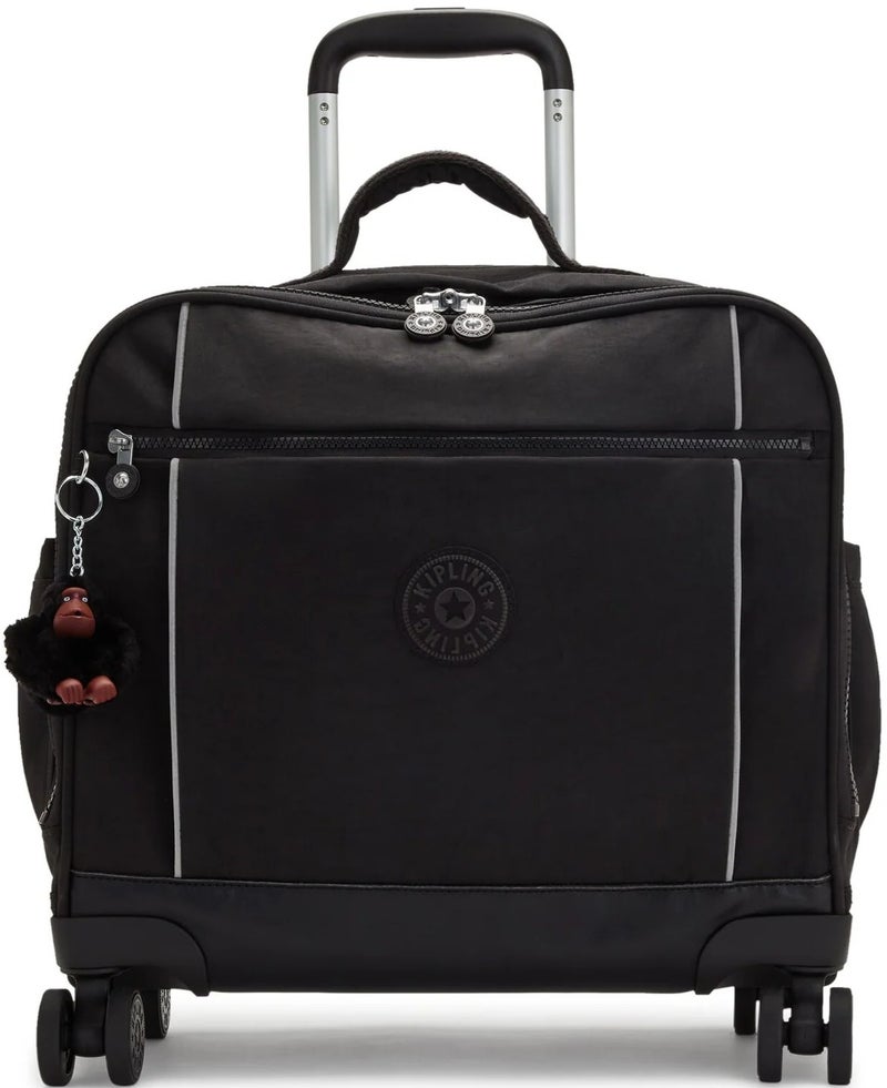 كيبلينغ حقيبة ستوريا بعجلات كبيرة - أسود داكن - Image 1