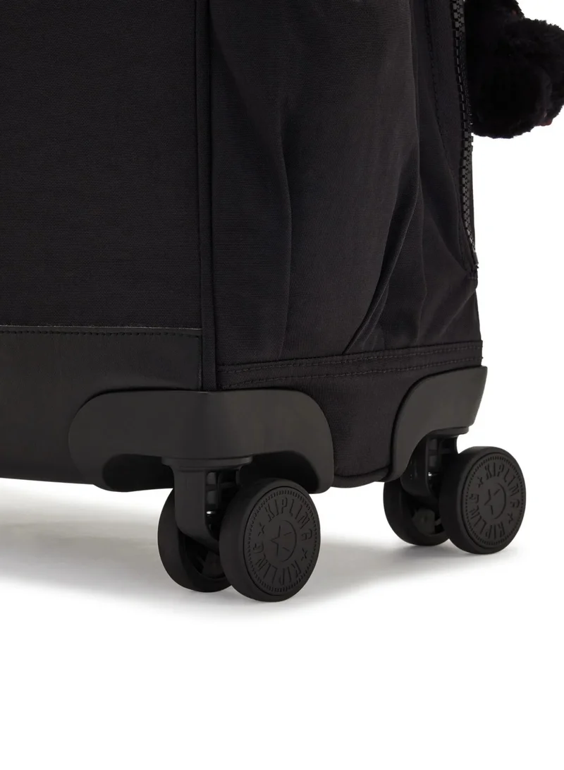 Kipling  New Storia Large 4-Double Wheeled Kids Trolley Bag - True Black for Men | Best Price UAE