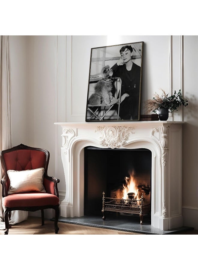 Poster Master Master Audrey Poster - Audrey With Puppy - Iconic Photography - Great Living Room Or Girl'S Bedroom Decor - 8X10 Unframed Wall Art - Image 4
