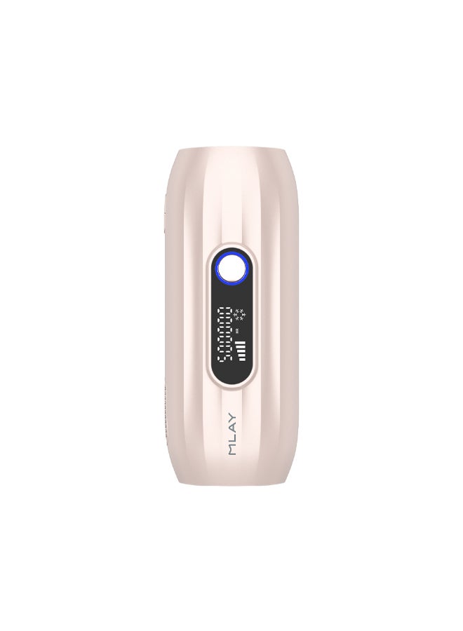 ملاي جهاز إزالة الشعر بالليزر T15 Ice Compress IPL Sapphire، وردي - Image 1