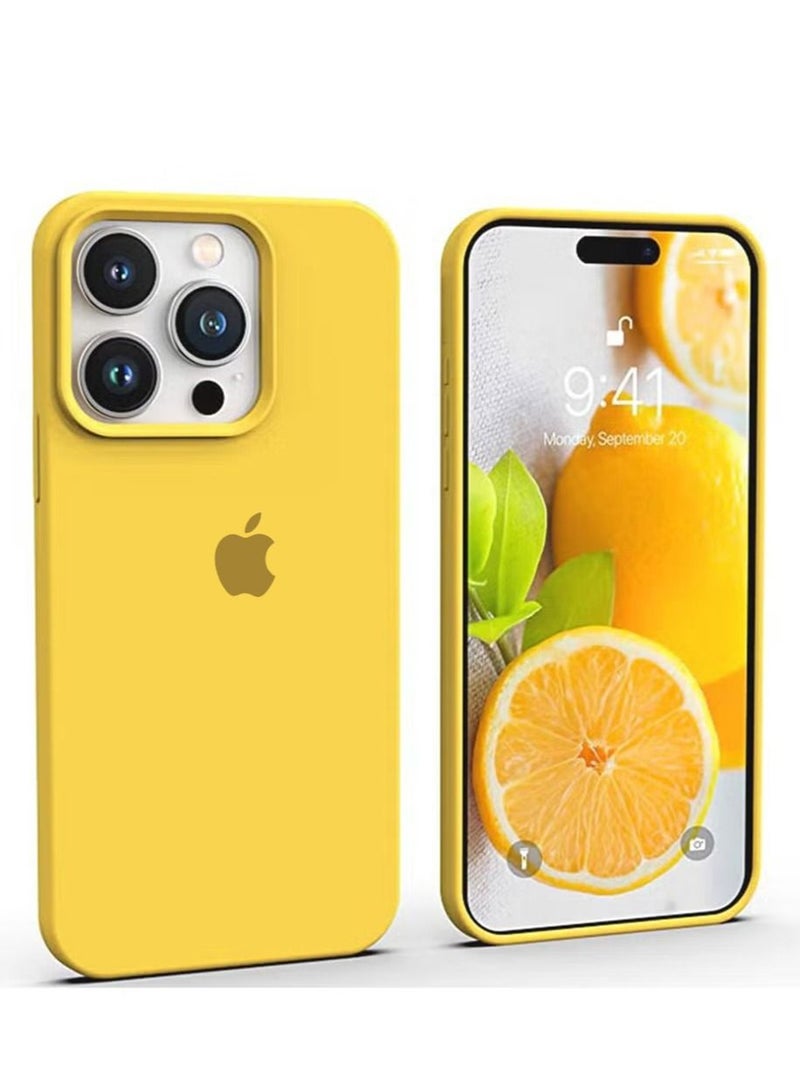 iPhone 15 Pro Max Mobile Case Cover with Soft Liquid Silicone Protection Anti-Scratch Shockproof Accessories Slim Protective Back Cover with Comfortable Hold Touch Feeling and Anti-fingerprint - Image 1