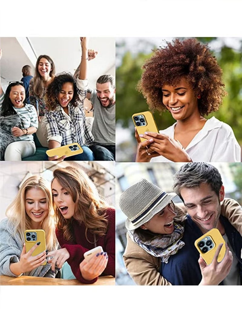 iPhone 15 Pro Max Mobile Case Cover with Soft Liquid Silicone Protection Anti-Scratch Shockproof Accessories Slim Protective Back Cover with Comfortable Hold Touch Feeling and Anti-fingerprint - Image 5