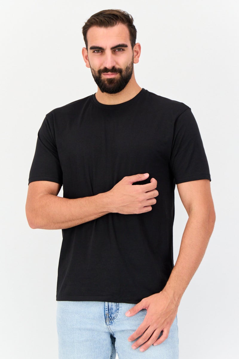 English Laundry Men 2 Pcs Crew Neck Short Sleeves Solid T-Shirt, Multicolor - Image 1