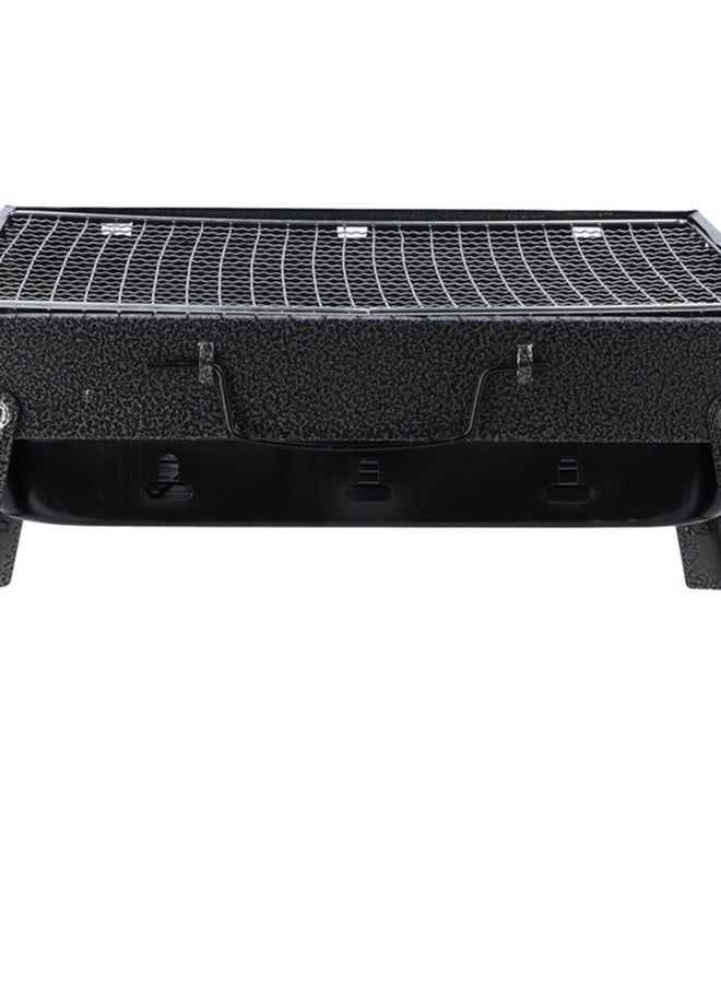 Royalford Barbecue Stand with Grill, RF10357 - Foldable Barbecue Charcoal Grill, Folding Tabletop Kabab Smoker Grill for Outdoor Camping, Durable Iron - Image 2