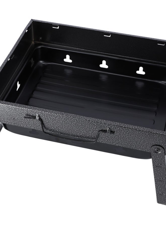 Royalford Barbecue Stand with Grill, RF10357 - Foldable Barbecue Charcoal Grill, Folding Tabletop Kabab Smoker Grill for Outdoor Camping, Durable Iron - Image 5