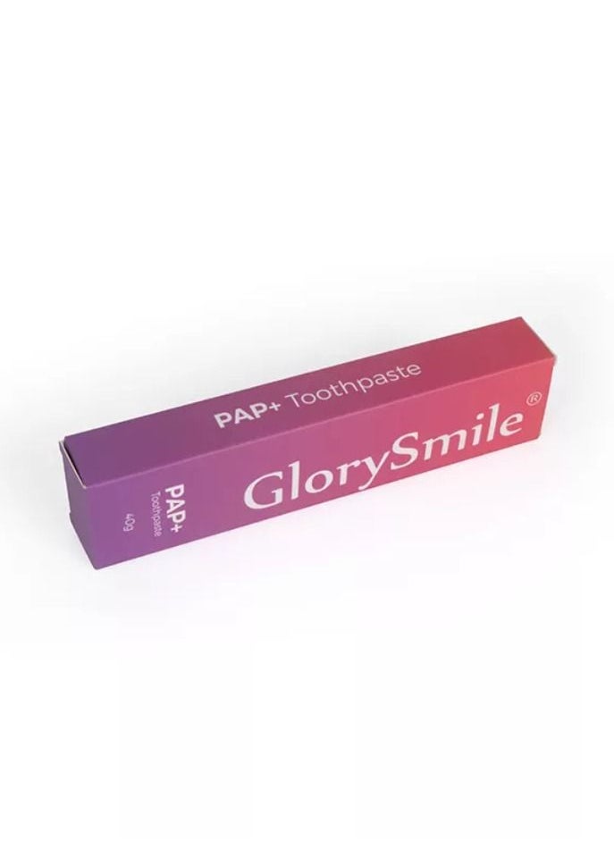 GlorySmile - PAP+ Teeth Whitening Toothpaste PAP+ Formula Infused Remove Tough Stains Detoxifies Mouth & Freshens Breath Organic Oral Cleaning Toothpaste Unisex 40g - Image 1