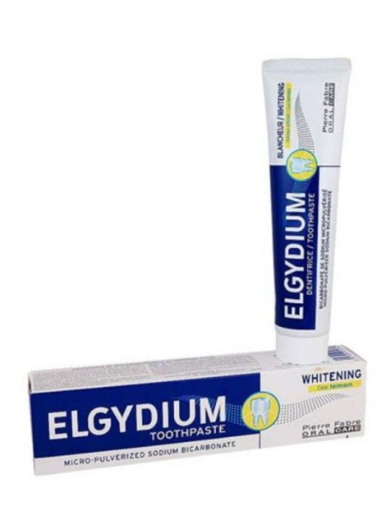 إلجيديوم معجون أسنان تبييض رعاية الفم 75 مل