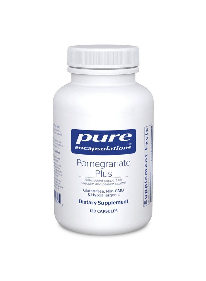 Pure Encapsulations Pomegranate Plus | Antioxidant Support for Vascular and Cellular Health* | 120 Capsules - Image 1