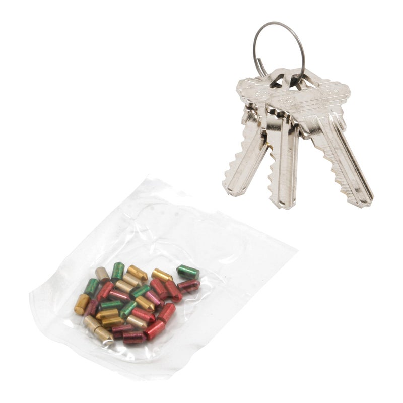 Prime-Line E 2402 Re-Keying Kit â€“ Re-Key a Lock Kit with Pre-Cut Keys for Rekeying all your Locks to One Key, For Schlage Brand Locks, Type â€œCâ€ 5-Pin Style Locks (1 Kit) - Image 4