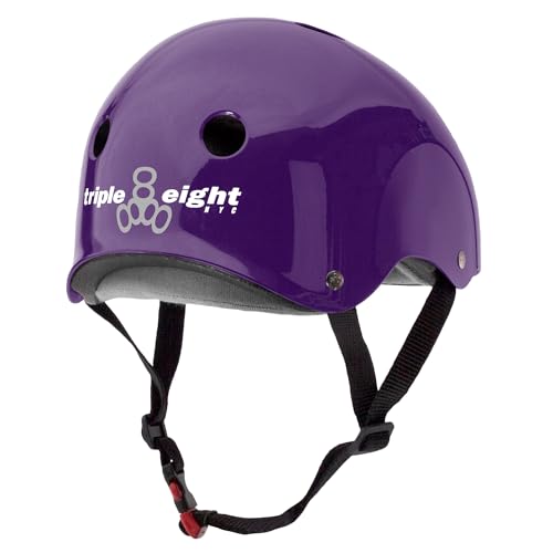 Triple Eight Certified Sweatsaver Helmet for Skateboarding, BMX, Roller Derby, Roller Skating, Inline Skating, Scooter and Bike - Image 2